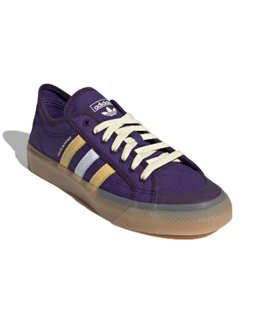 Adidas Blue Wales Bonner X Nizza Low for men
