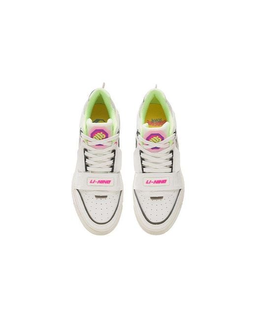 Li-ning White Badfive Rookie for men
