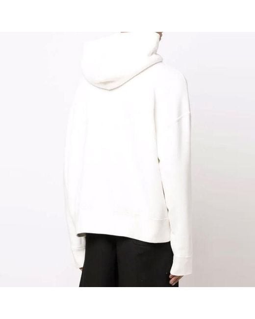 Palm Angels White Kill The Bear Popover Hoodie 'Off' for men