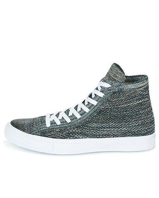 Converse Blue Nike X Chuck Taylor All Star Flyknit High 'Dark Atomic Igloo' for men