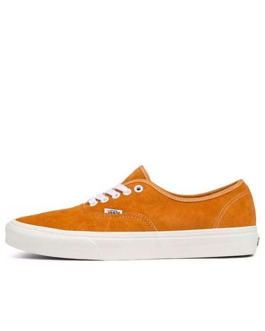 Vans Orange Authentic 'Desert Sun' for men