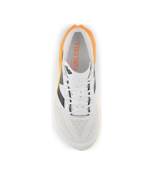 New Balance White Fuelcell Pvlse V1 'Hot Mango' for men