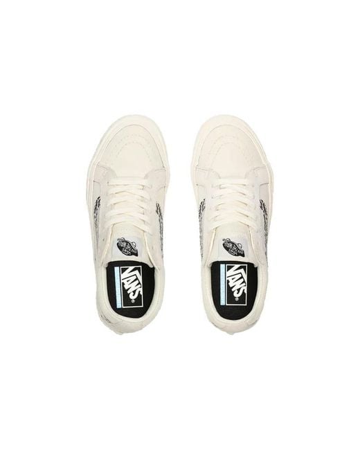 Vans White Sk8-Low Reissue Sf for men