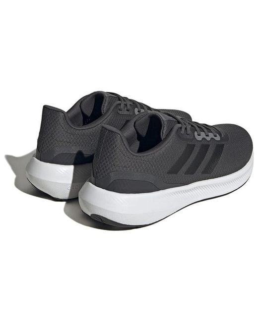 Adidas Black Runfalcon 3.0 Tr Wide Carbon' for men