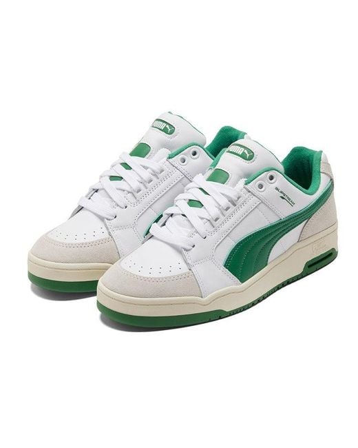 PUMA White Slipstream Lo Retro Amazon' for men