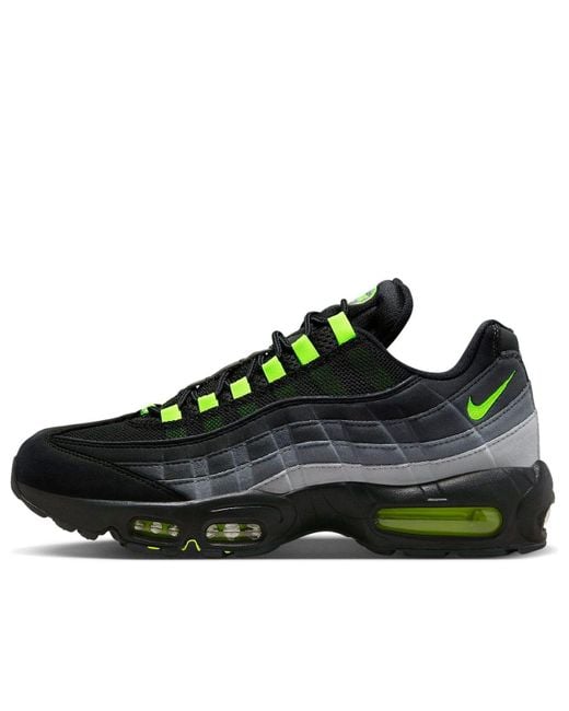 Nike Black Air Max 95 Neon' for men