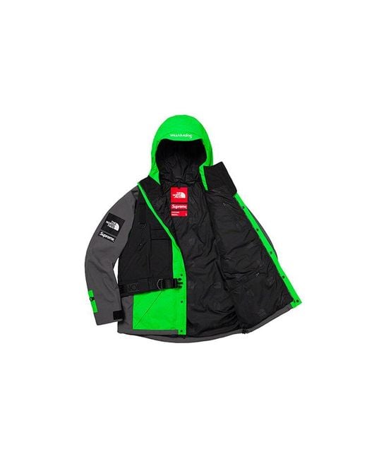 Supreme Green X The North Face Ss20 Week 3 Vest Interchange Jacket