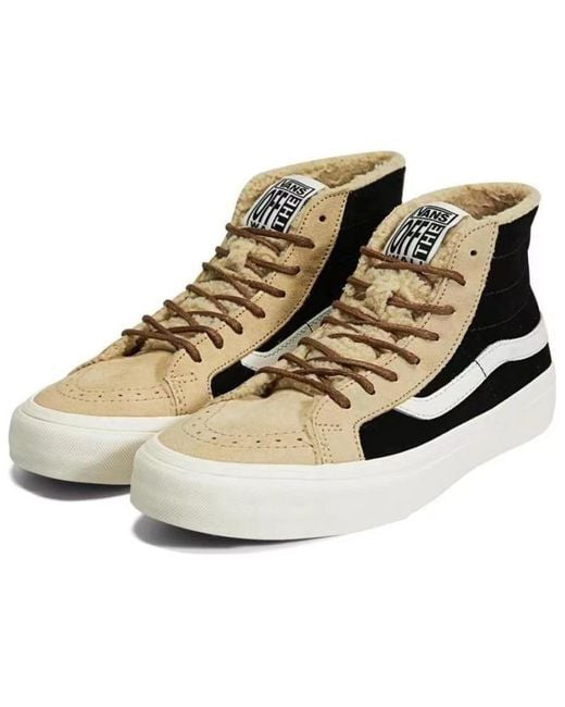 Vans Black Sk8-Hi 38 Decon Vr3 Sf Sherpa for men