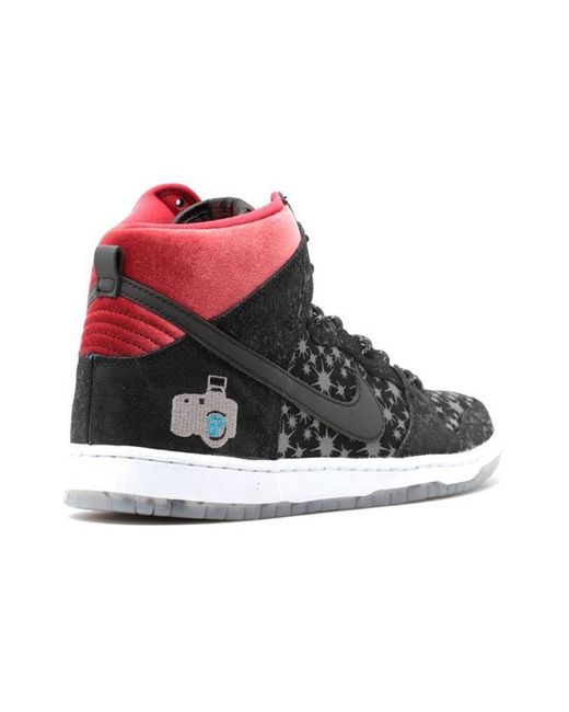 Nike Black Dunk High Prem Sb Bp Qs 'Paparazzi' for men