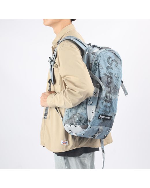Supreme Blue Backpack for men