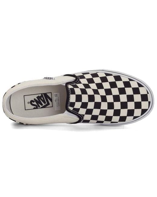 Vans White (Wmns) Asher 'Checkerboard'