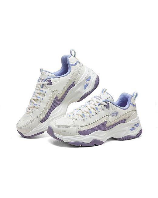 Skechers White (Wmns) Dlites 1.0