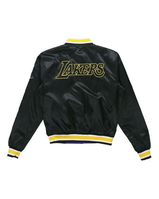 Nike Green Nba Los Angeles Lakers Reversible Sports Jacket for men