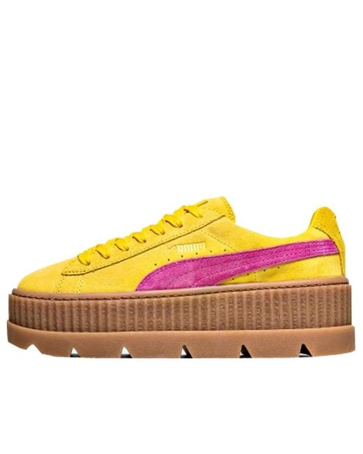 PUMA Yellow (Wmns) Fenty X Cleated Creeper 'Lemon'