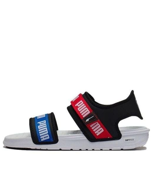 PUMA Blue (Wmns) Signature Softride Casual Sandals