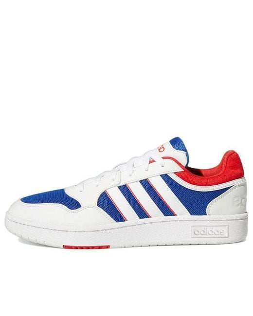 Variedad famélico misil adidas Neo Hoops 3.0 'white Blue Red' for Men | Lyst