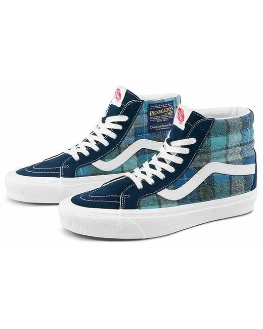 Vans Blue Pendleton X Sk8-Hi 38 Dx 'Anaheim Factory for men
