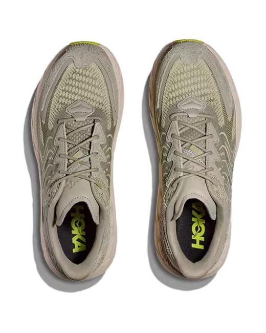 Hoka One One Brown Clifton Ls 'Barley Oat Milk' for men