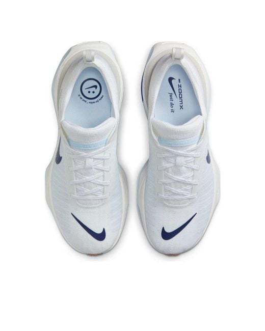 Nike Blue Zoomx Invincible Run 3 Tint Sail Void' for men