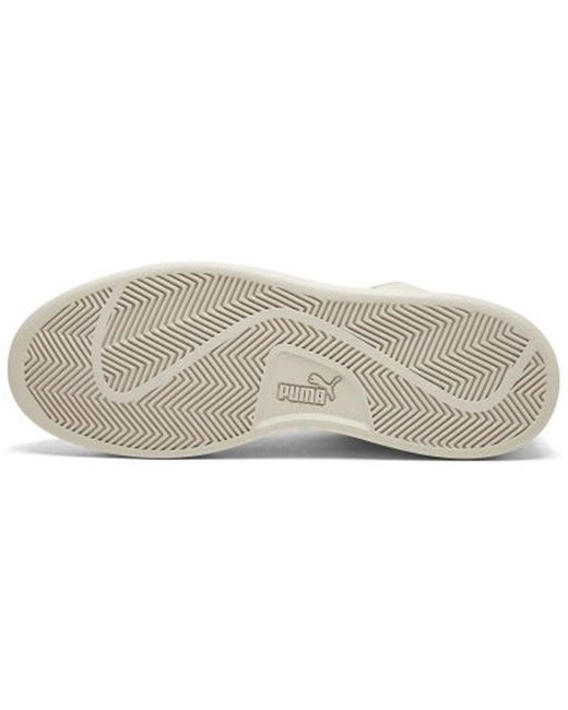 PUMA White Smash V2 Mid Sd for men
