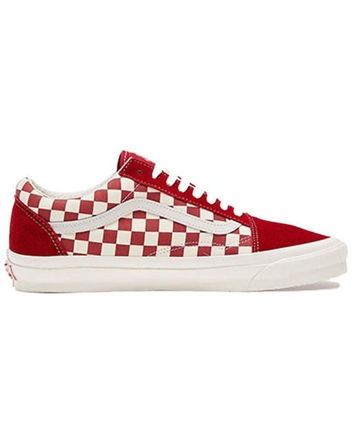 Vans Red Og Old Skool Lx 'Chili Pepper' for men
