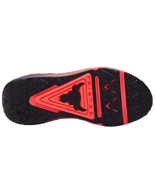 Under Armour Red Project Rock 6 'Phoenix Fire' for men