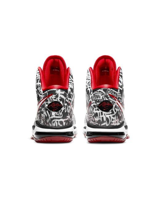 Nike White Lebron 8 'Graffiti' for men