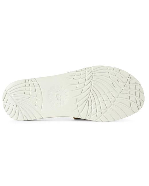 Ugg Yellow (Wmns) Royale Graphic Metallic Slides