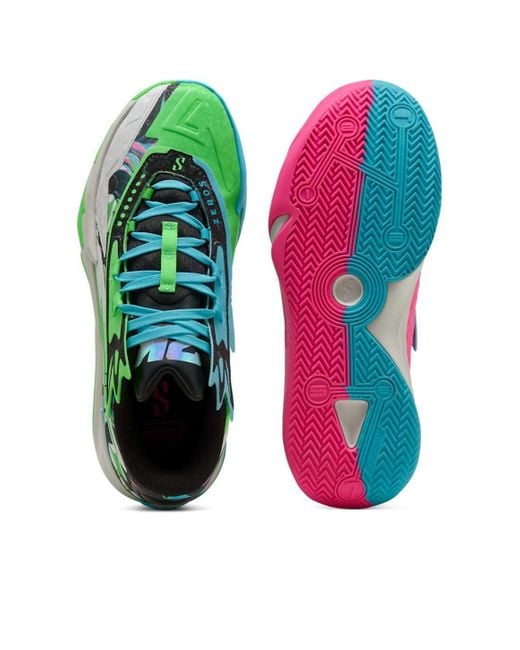 PUMA Green Scoot Zeros Ii 2K Basketball Shoes for men