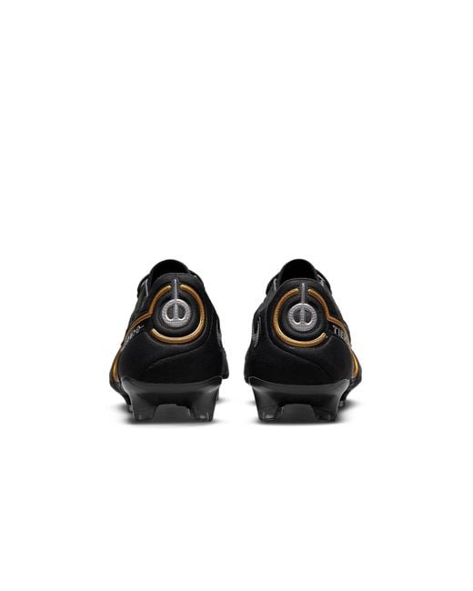 Nike Black Tiempo Legend 9 Elite Fg Metallic' for men