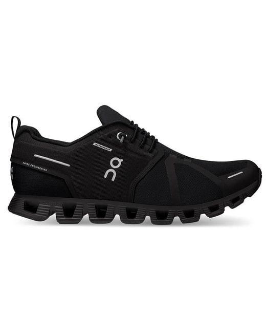 On Shoes Black Cloud 5 Waterproof for men
