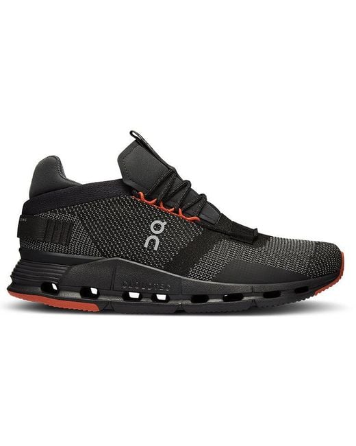 On Shoes Black Cloudnova Flame' for men