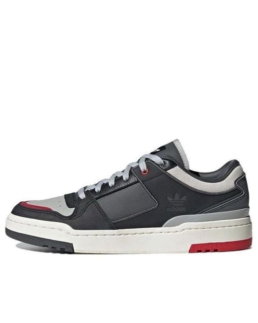 Adidas Blue Originals Forum Luxe Low Creamwhite' for men