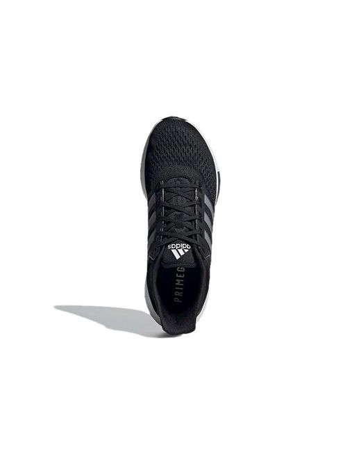 Adidas Black Eq21 Run Iron Metallic' for men