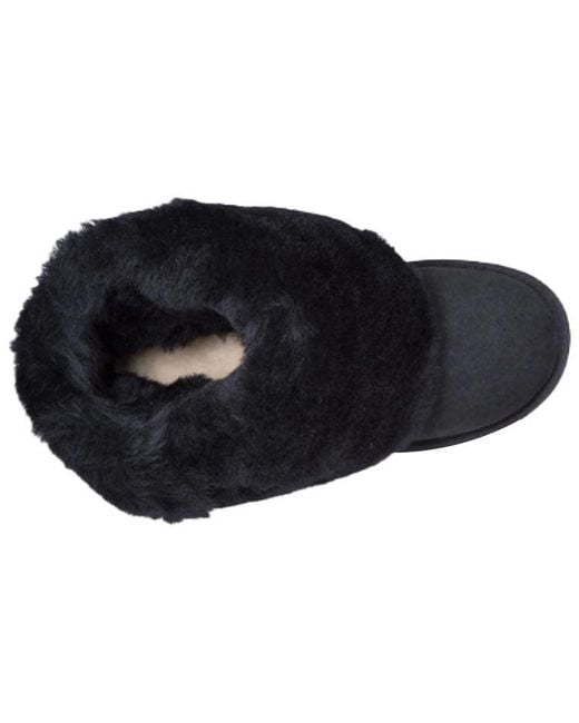 Ugg Black (Wmns) Bailey Button Triplet Ii Boot High Top