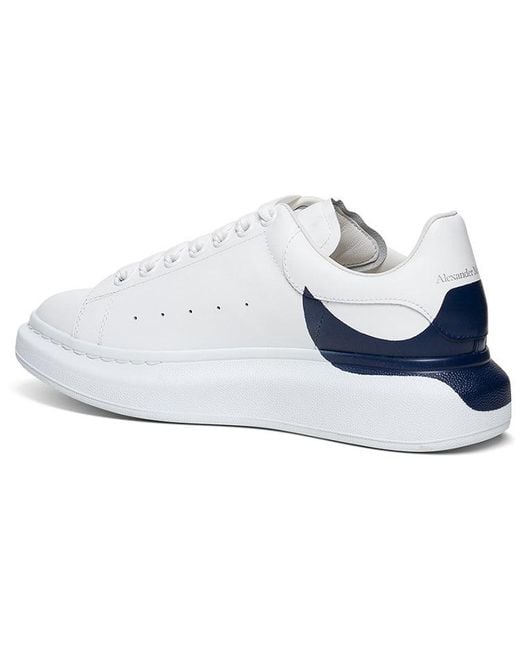 McQueen Blue Oversized Sneaker Heel' for men