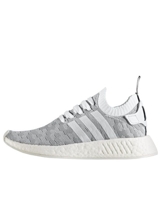 Adidas White (Wmns) Nmd_R2 Primeknit