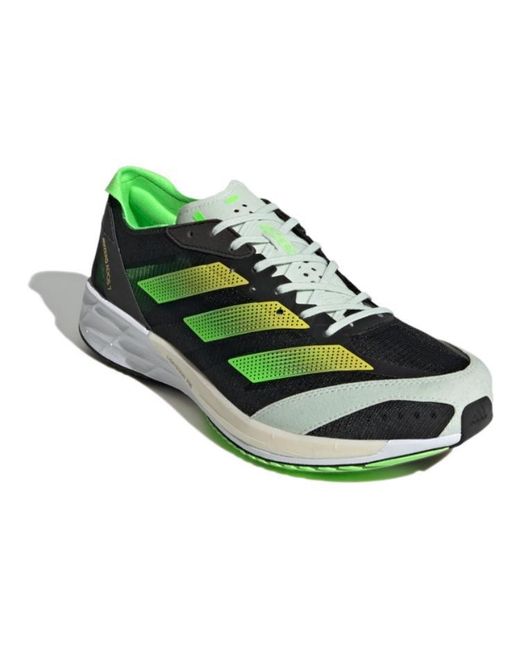Adidas Green Adizero Adios 7 Solar' for men