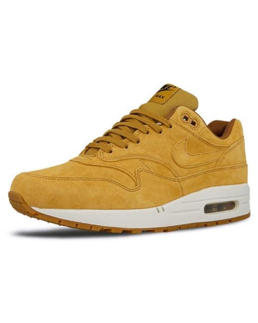 Nike Brown Air Max 1 Premium 'Wheat' for men