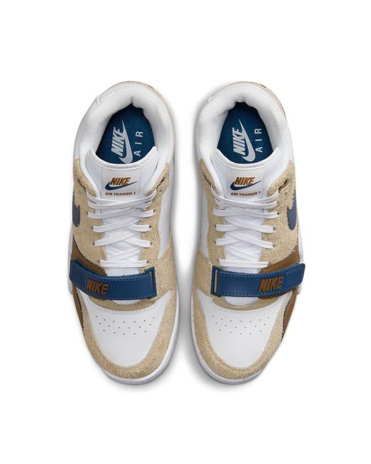 Nike Blue Air Trainer 1 Limestone Valerian Dm0522-200 for men