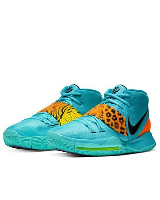 Nike Blue Kyrie 6 Ep 'Animal Print for men