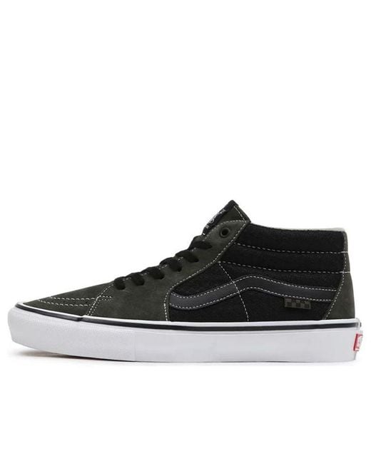 Vans Black Skate Grosso Mid 'Forest Night' for men