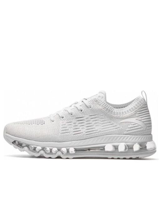 Anta White (Wmns) Running Series Sneakers 'Pure'
