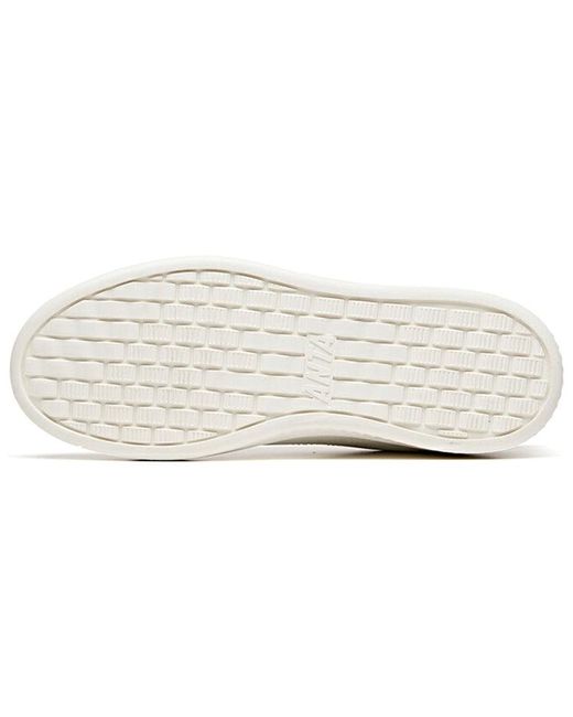 Anta White (Wmns) Life Series Low Top 'Slip-Resistant Shock Absorption'