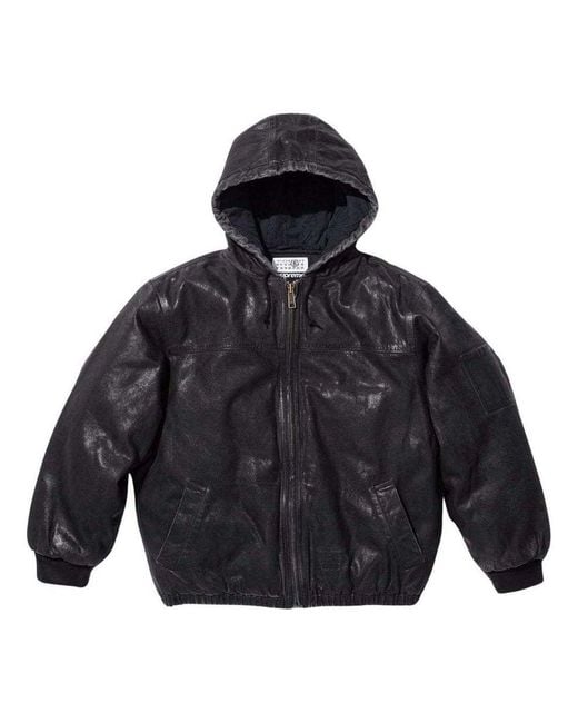 Supreme X Mm6 Maison Margiela Foil Hooded Work Jacket in Blue for  