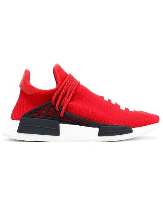 Adidas Red X Pharrell Nmd Hu for men