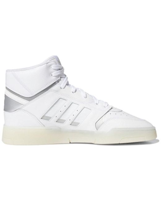 Adidas White Originals Drop Step for men