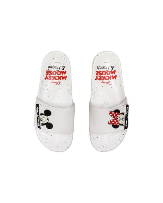 Li-ning Gray Sports Fashion Series Disney Mickey Crossover Lightweight Stylish Slippers for men