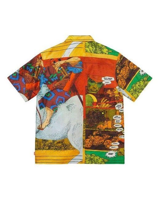 Supreme Multicolor Ronin Silk S/S Shirt for men
