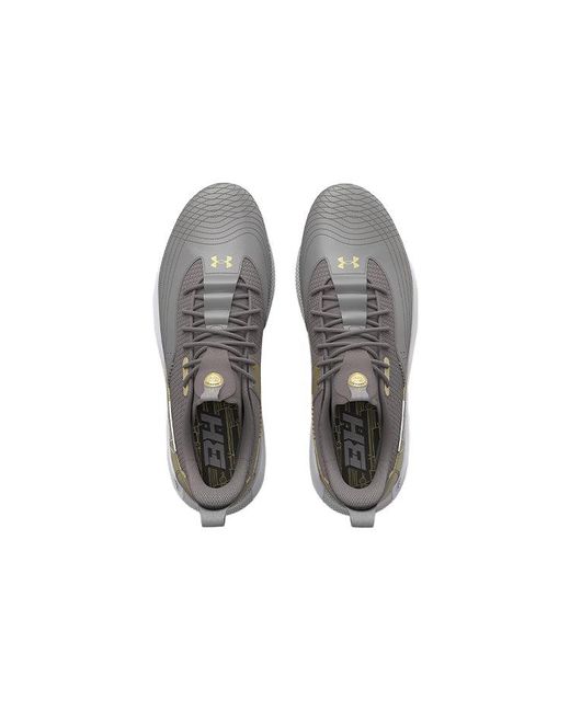 Under Armour Brown Harper 7 Low St Le 'Metallic Pewter Camo' for men